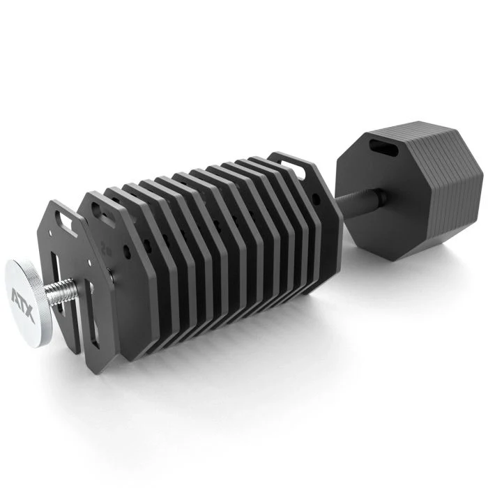 ATX® Verstellbare Kurzhanteln - Octa Dumbbells - 2 x 53 kg