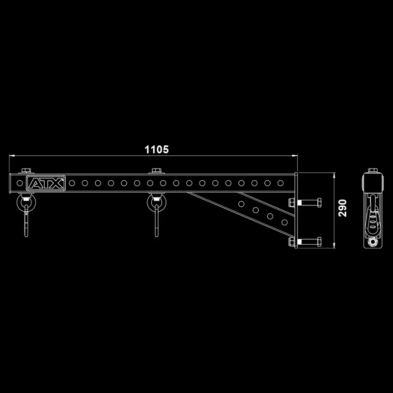 ATX® Extension Arm / Ausleger für Kletterseile und Turnringe