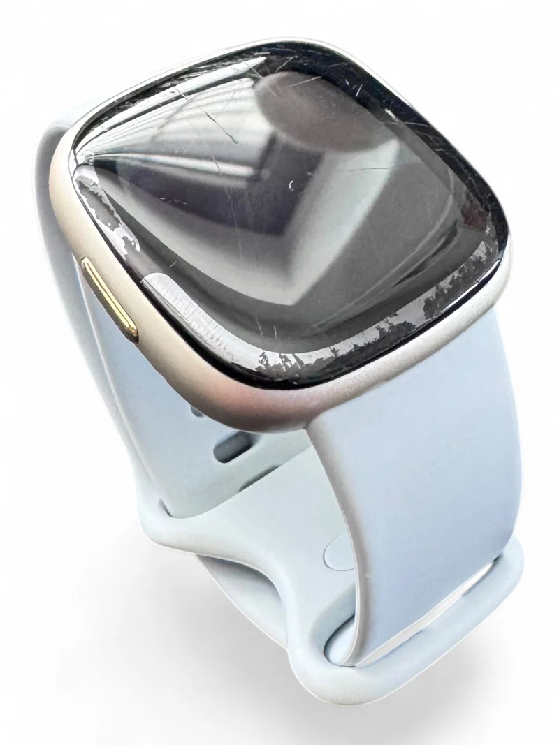 Fitbit Sense 2 Smartwatch 40 mm Aluminium Blue Mist GPS Fitness Tracker Sportuhr