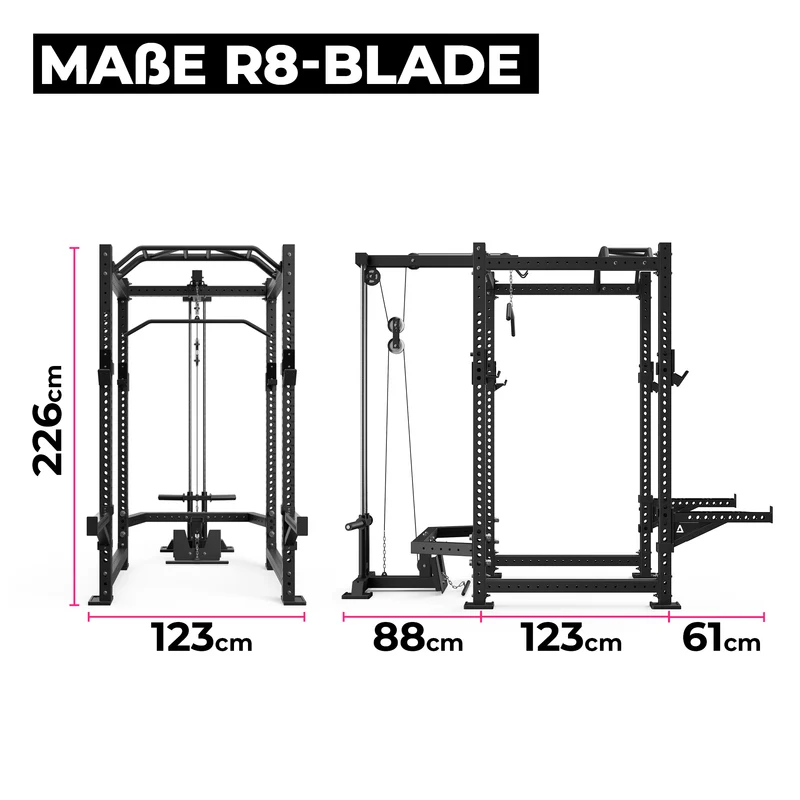 R8 Blade | Power Rack