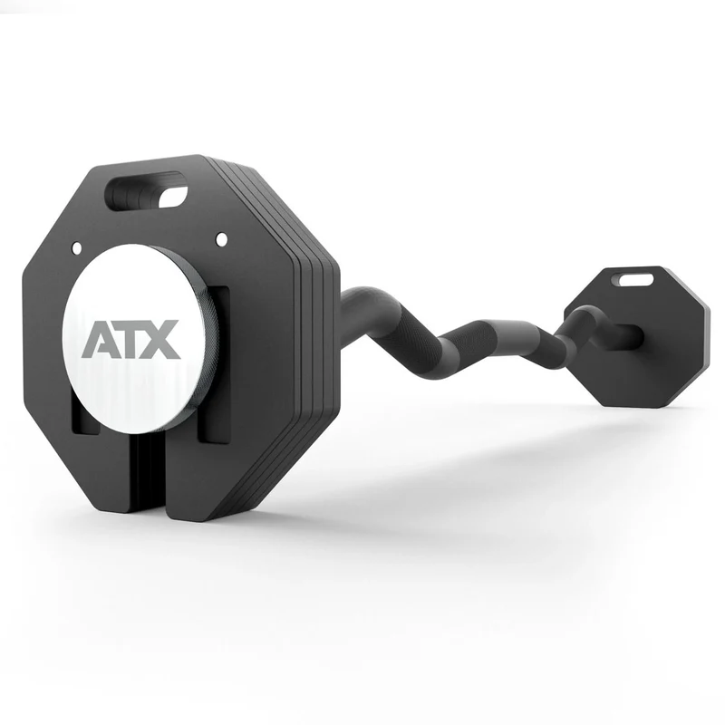 ATX® Octa-Dumbbell-Set XL 2 x 36 kg + SZ-Stange + Storage