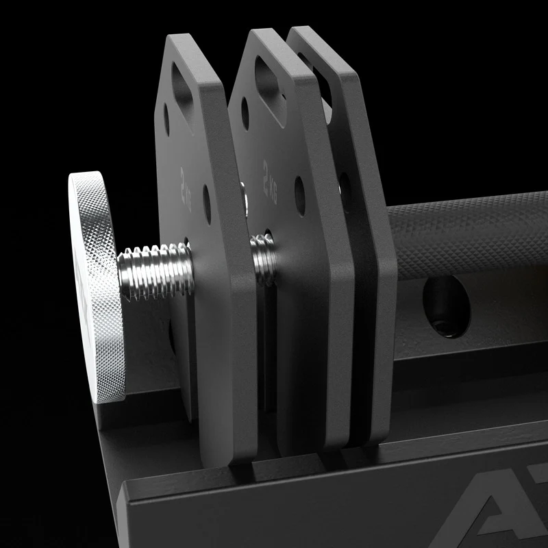 ATX® Octa-Dumbbells 2 x 24 kg - Verstellbare Hanteln inkl. Ablageständer