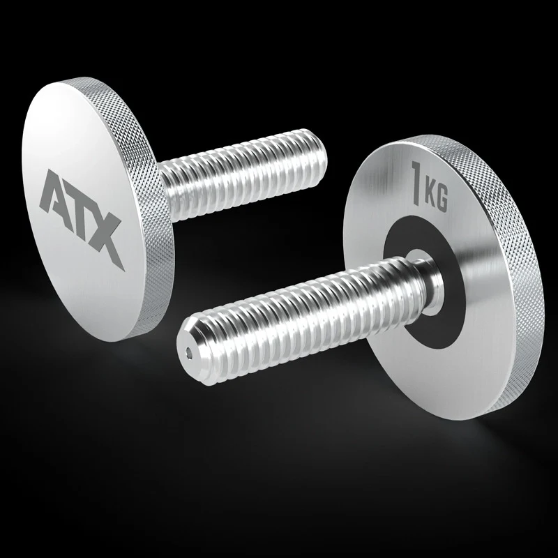 ATX® Octa-Dumbbells 2 x 24 kg - Verstellbare Hanteln inkl. Ablageständer