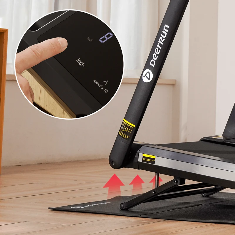 DeerRun X20 Profi-Laufband mit 15% Automatischer Steigung - 18 km/h