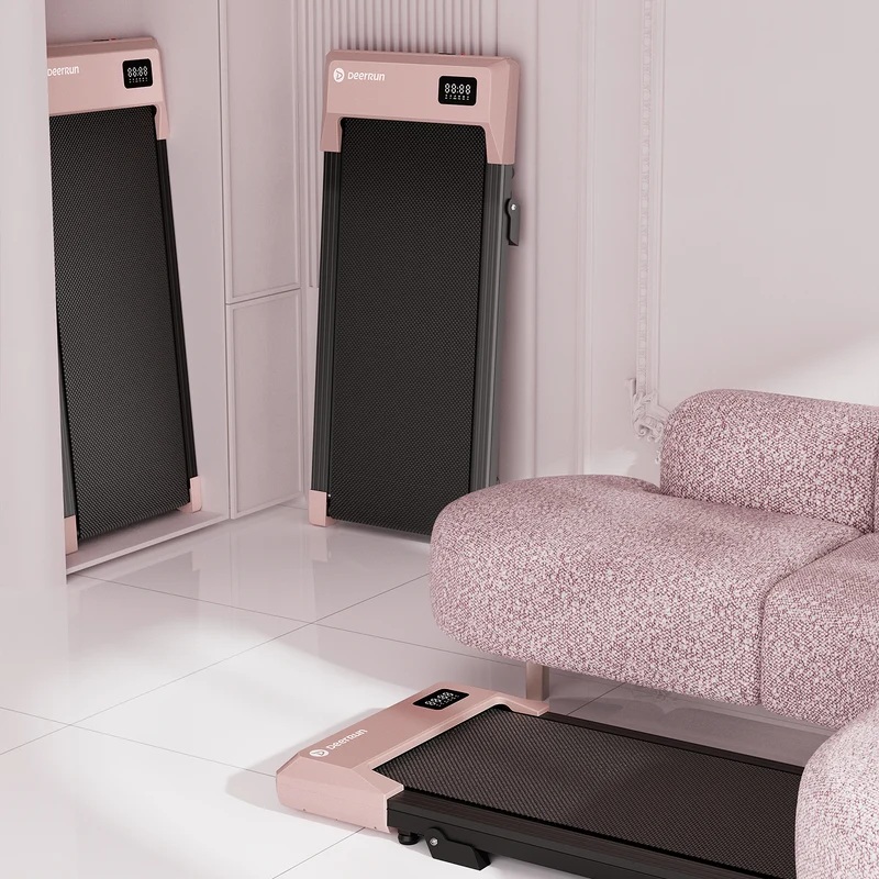 DeerRun Q2 Urban Smart-Walk-Laufband mit eine Anpassungskombination für die Arbeit von zu Hause aus