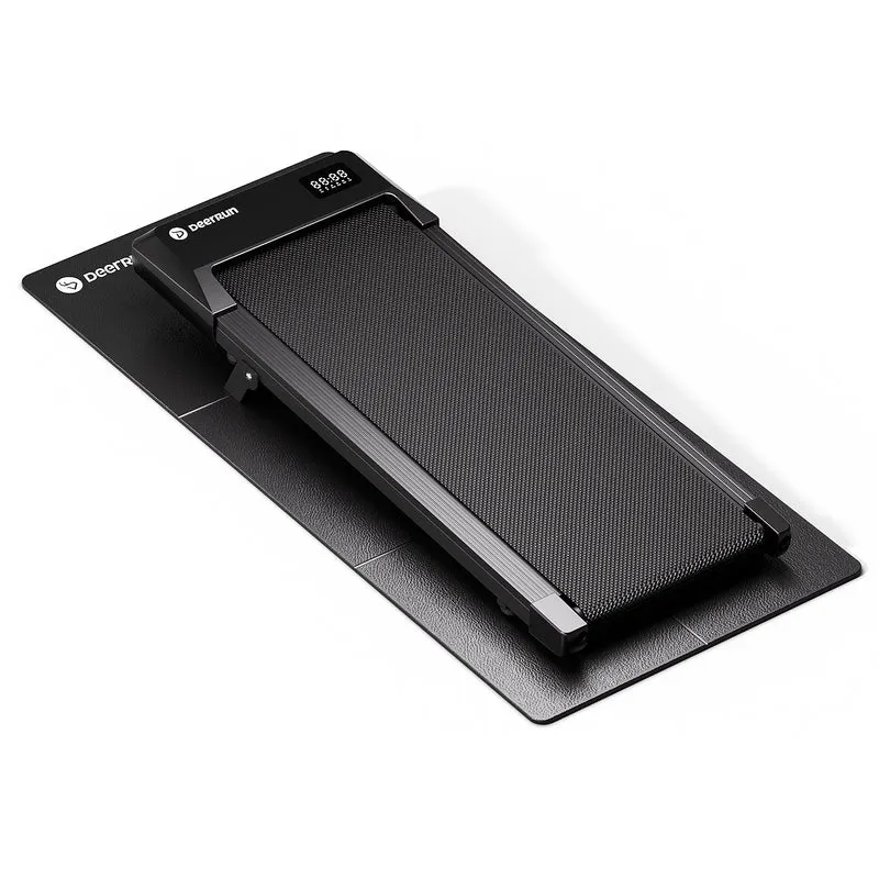 DeerRun Q2 Urban Plus Walking Pad mit 7% Steigung & platzsparendes, 1-6 km/h