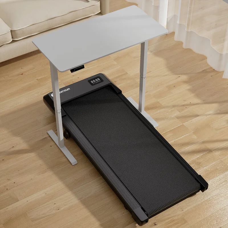 DeerRun Q2 Urban Plus Walking Pad mit 7% Steigung & platzsparendes, 1-6 km/h