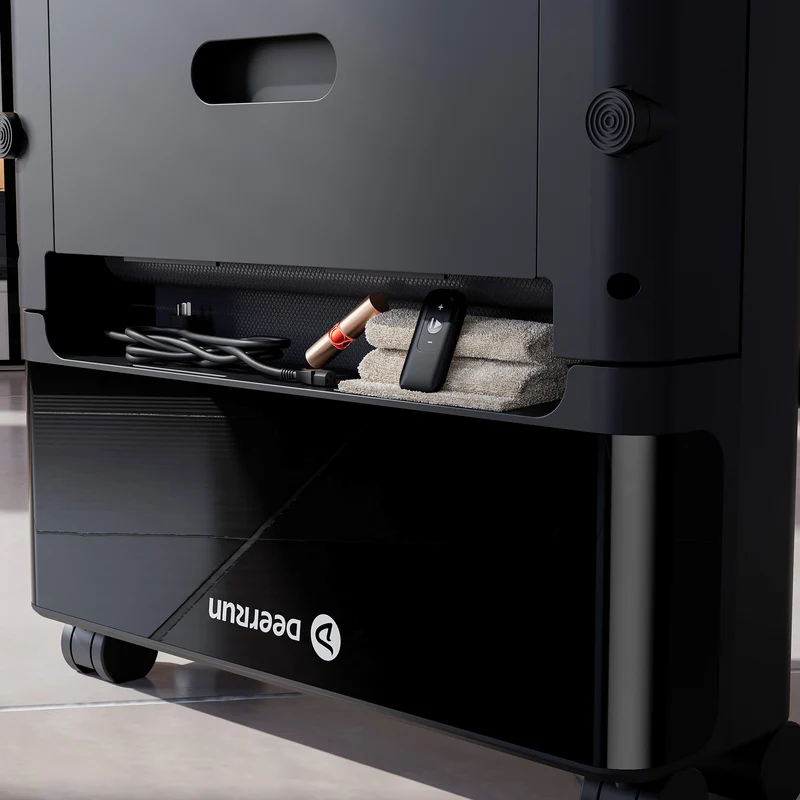 DeerRun Z20 Ultra‑Kompaktes, faltbares Laufband mit Gehmatte, für Büro und Zuhause,136 kg