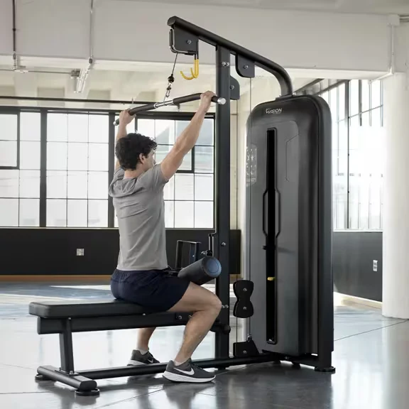 Lat Pull Down Stack Weight - Vision Fitness