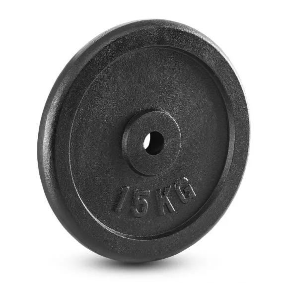 Hantelscheiben Guss 30 mm - schwarz 0,5 bis 20 kg