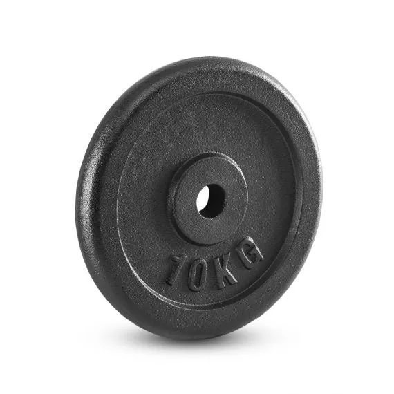 Hantelscheiben Guss 30 mm - schwarz 0,5 bis 20 kg