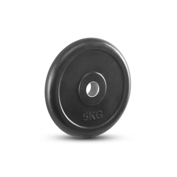 Hantelscheiben Gummi 30 mm - schwarz - 0,5 bis 20 kg