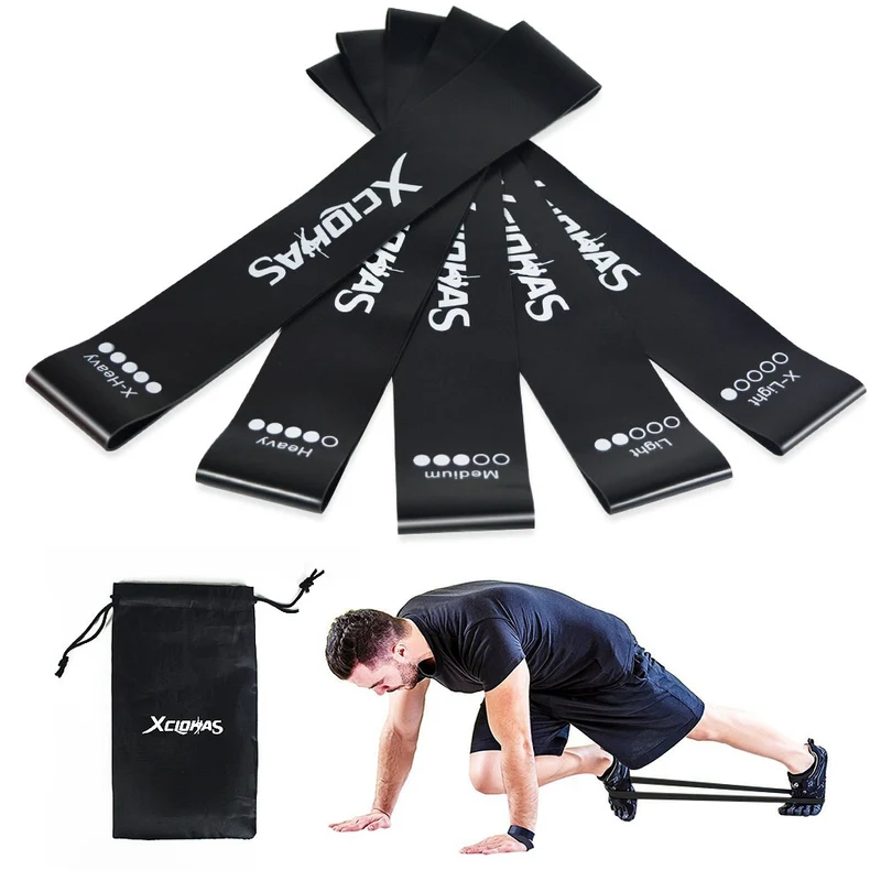 Legs Butt Strength Training Rubber Loops