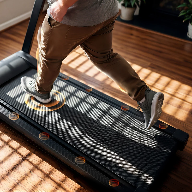 DeerRun A1 Urban – Klappbares Laufband mit 150 kg Tragfähigkeit - 1-16 km/h