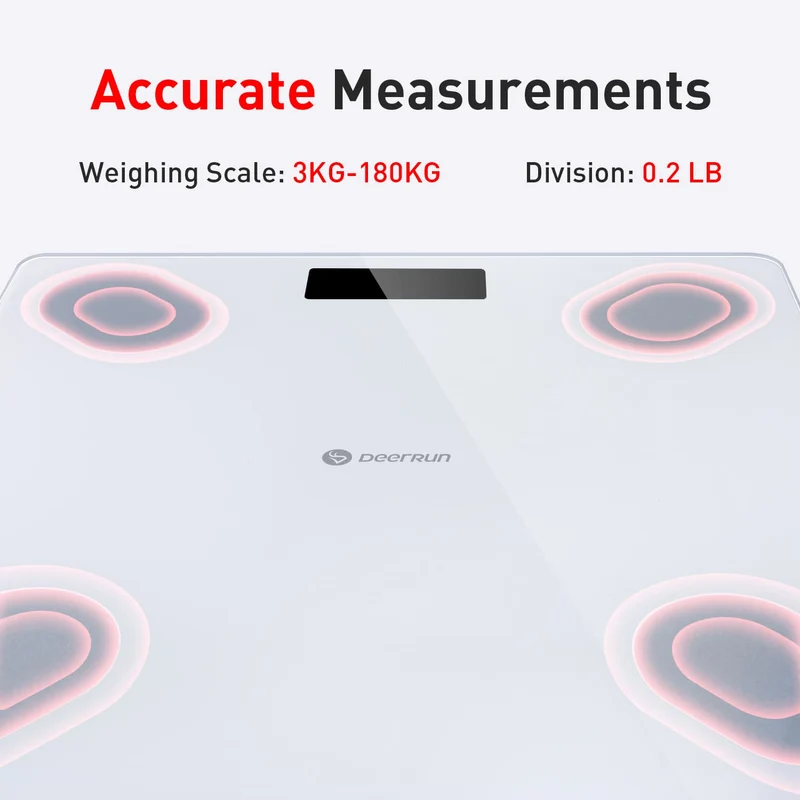 DeerRun® Smart Scale für Körpergewicht