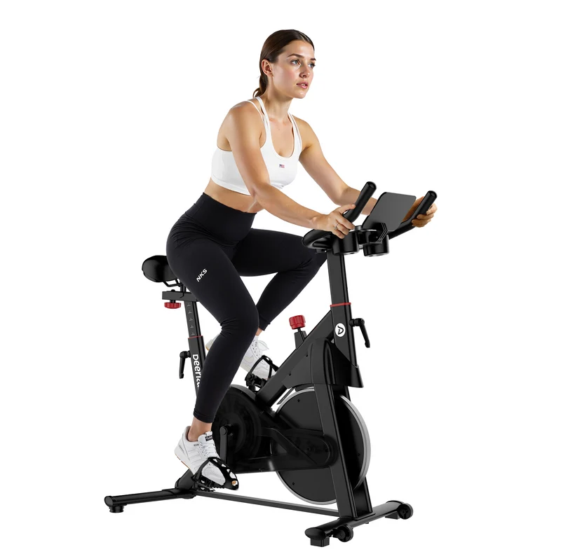 DeerRun S500 Pro Heimtrainer Fahrrad mit 32 magnetischen Widerstandsstufen & LED-Display