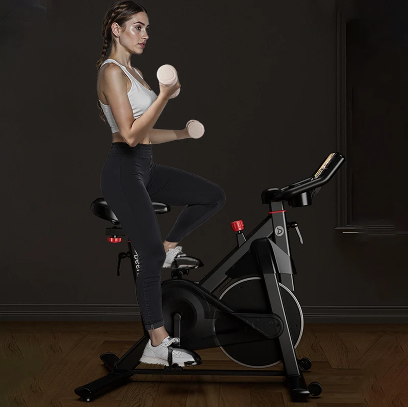 DeerRun S500 Pro Heimtrainer Fahrrad mit 32 magnetischen Widerstandsstufen & LED-Display