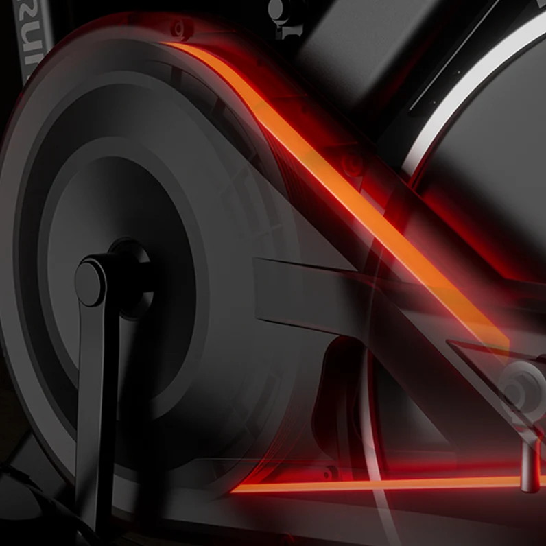 DeerRun S500 Pro Heimtrainer Fahrrad mit 32 magnetischen Widerstandsstufen & LED-Display