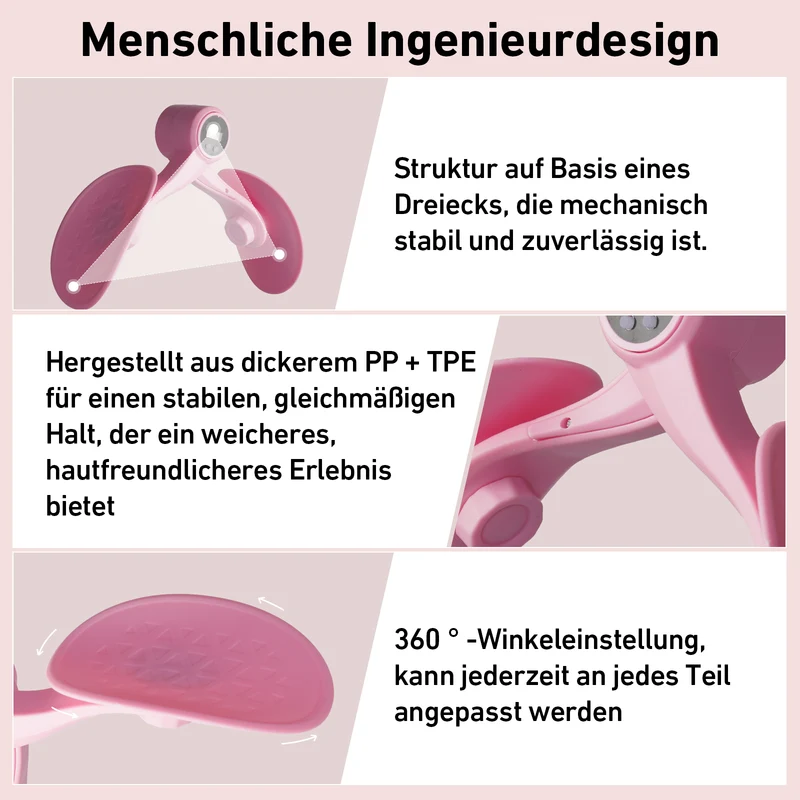 DeerRun® Oberschenkeltrainer, Hüft- und Beckentrainer