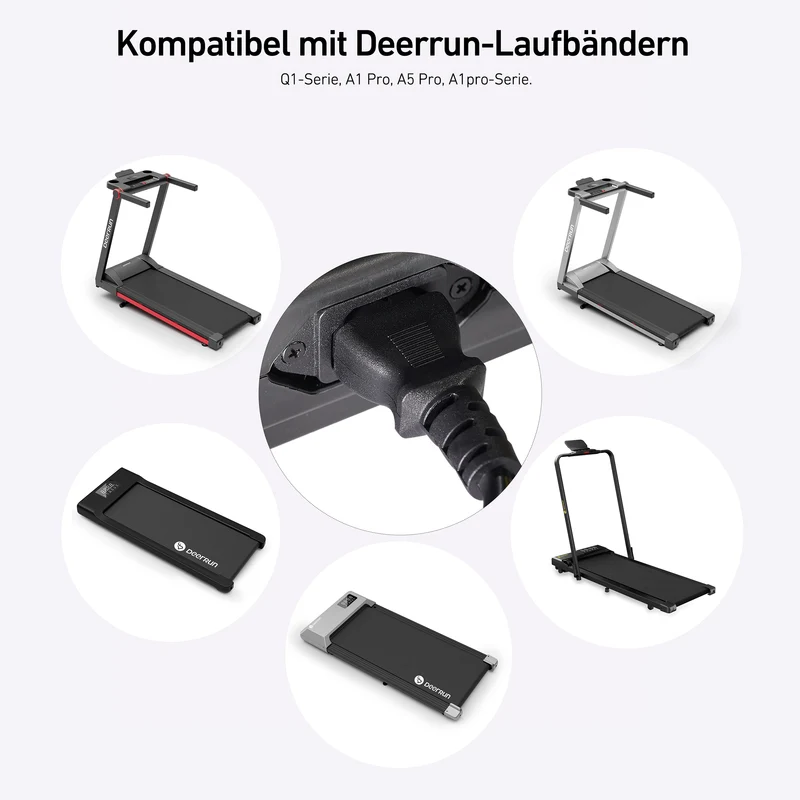 DeerRun® Verlängerungskabel für Laufbänder