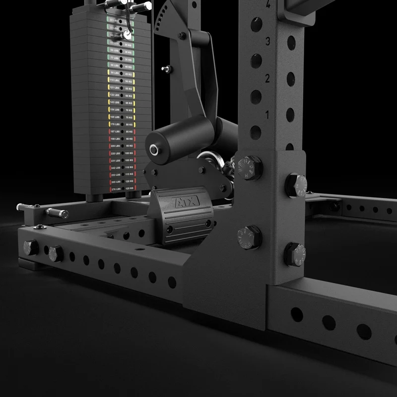 ATX® Half Rack 780 mit Latzug - Steckgewichte