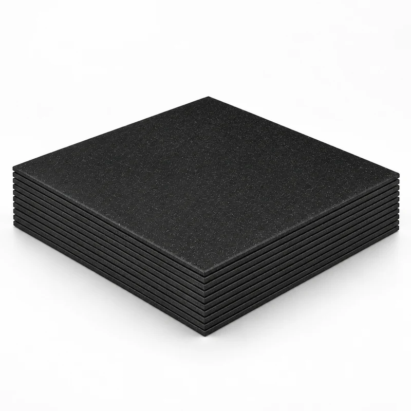 Set 10 Stück - Bodenschutzmatte Stardust 5% EPDM Overlayer 1000 x 1000