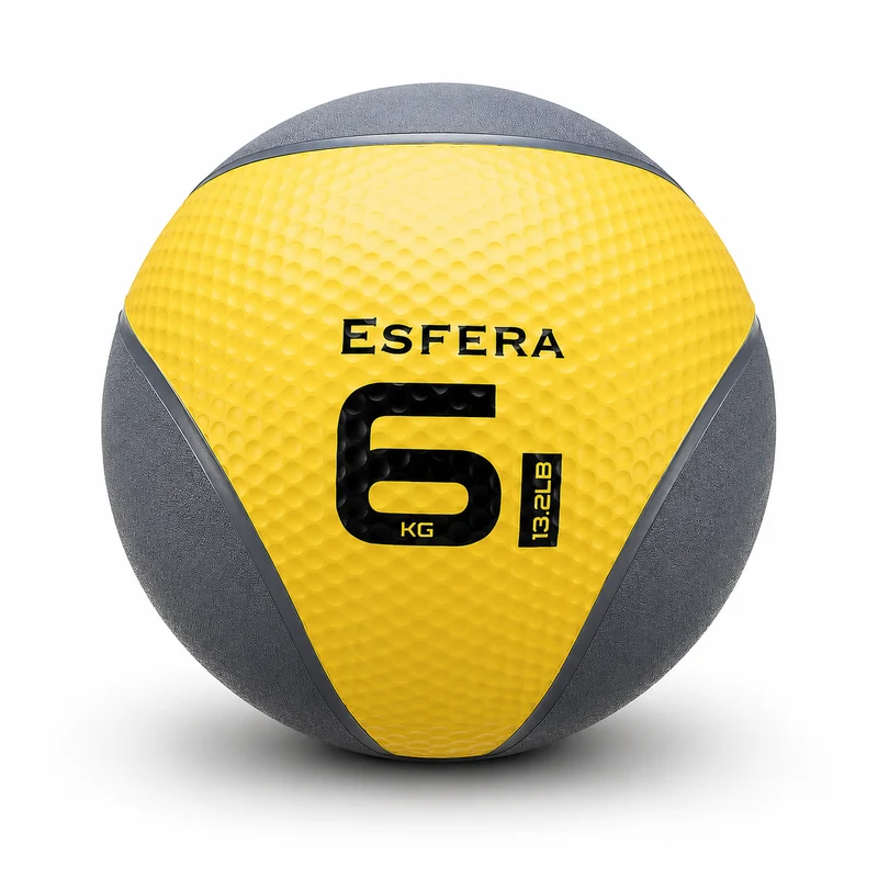 Medizinball aus Gummi – 1 bis 10 kg