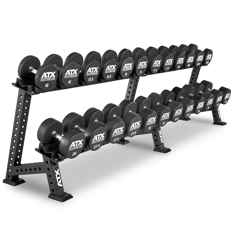 Hantelset Polyurethan 5 bis 20/ 30/ 40 kg + Ablage