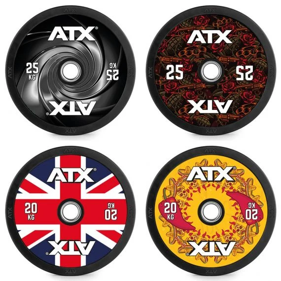 DYO Full Rubber Bumper Plates 5 - 25 kg