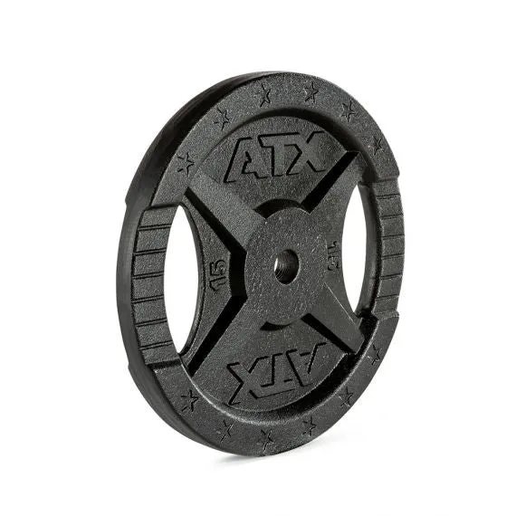 ATX® 2-Grip Hantelscheiben Guss - 30 mm - 0,5 bis 25 kg