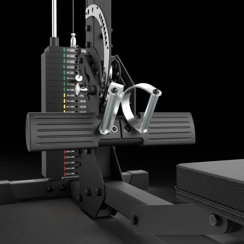 ATX® Latzug und Ruderzug - 115 kg Steckgewichte