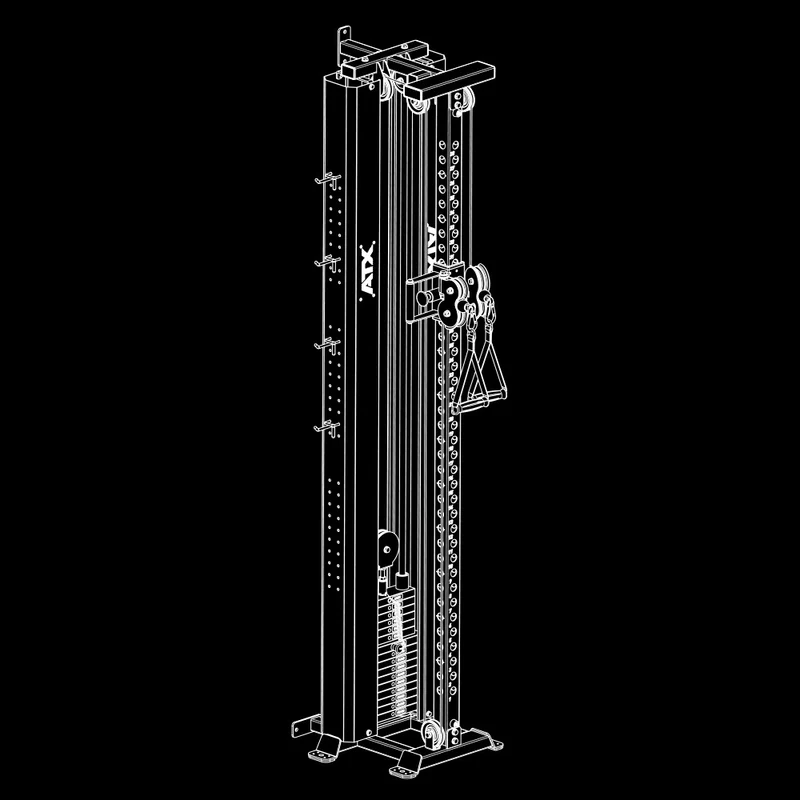ATX® Kabelzugstation PRO 4000 - zur Wandbefestigung