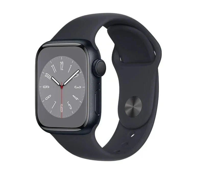 Apple Watch Series 8 GPS + Cellular 45 mm mit Aluminiumgehäuse und LTE.
