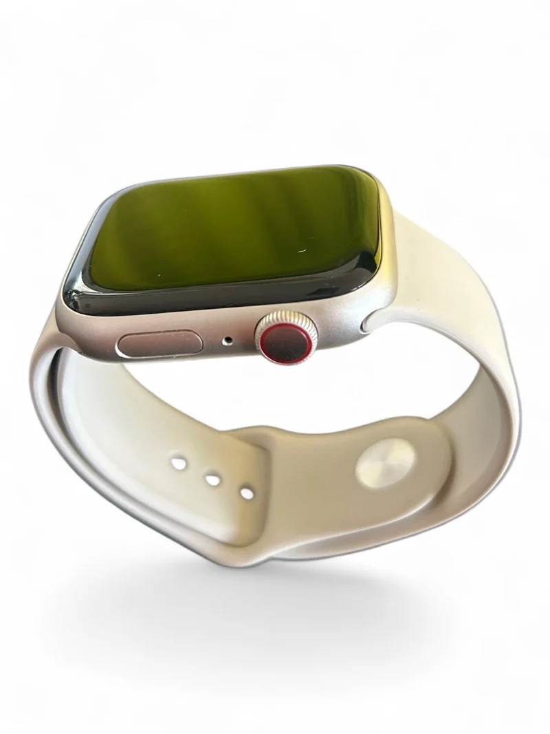 Apple Watch Series 8 GPS + Cellular 45 mm mit Aluminiumgehäuse und LTE.