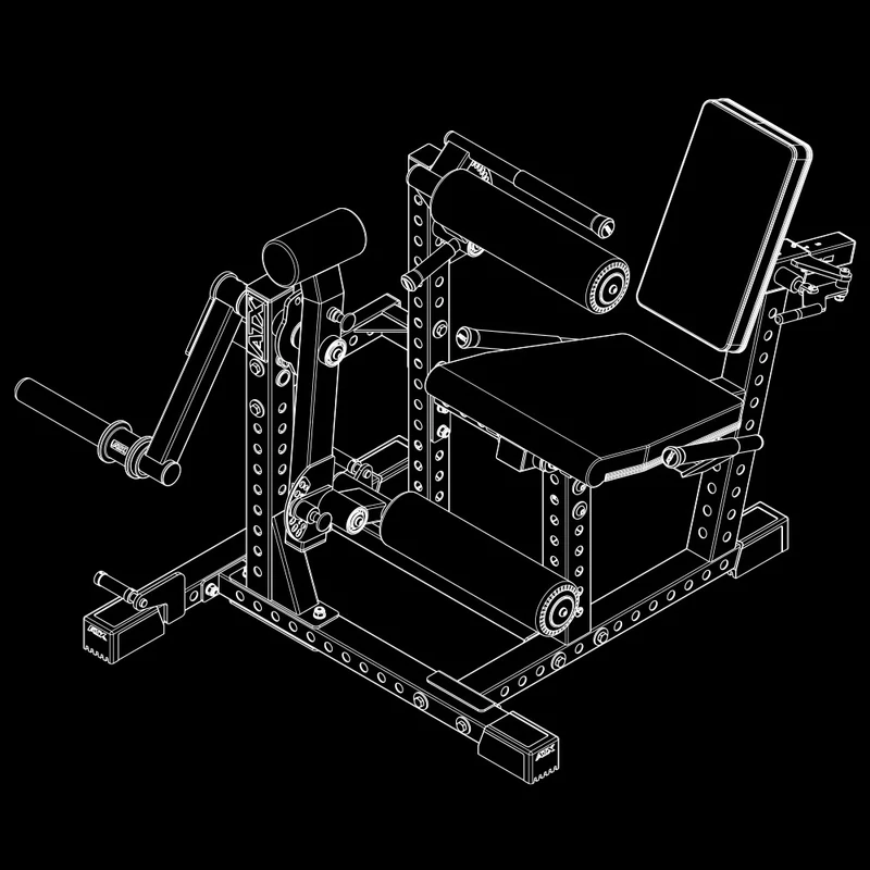 ATX® Beinstrecker / Beinbeuger - sitzend