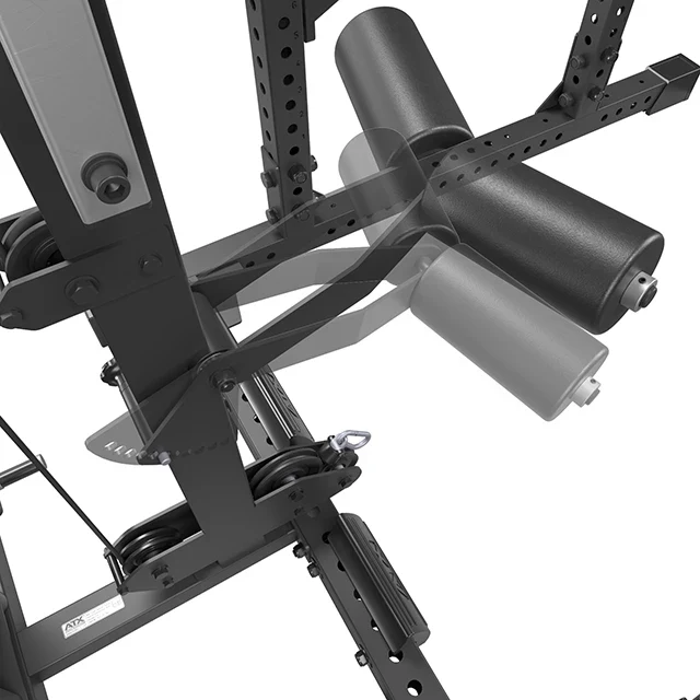 ATX® Power Rack 780 mit Latzug - Steckgewichte & Multipresse