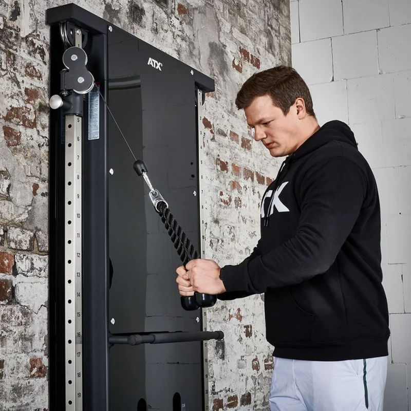 ATX® Duale Wandzugstation - 2 x 60 kg Steckgewichten