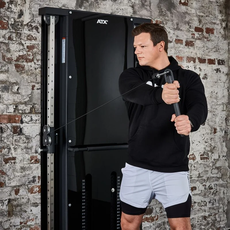ATX® Duale Wandzugstation - 2 x 60 kg Steckgewichten