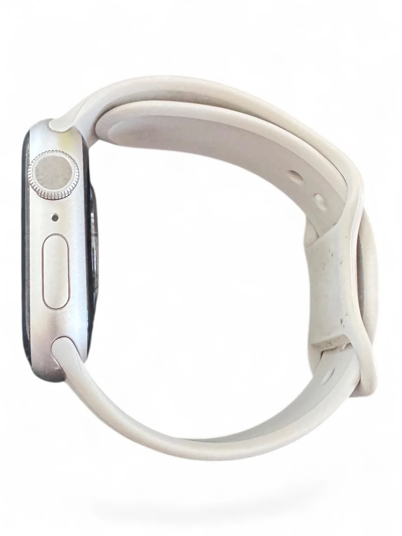 Apple Watch Series 8 GPS 41 mm mit Aluminiumgehäuse und hellem Retina Display.
