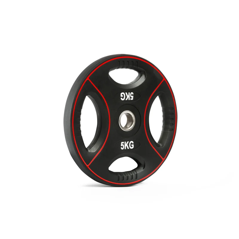 Polyurethan 4-Grip Hantelscheiben 30 mm