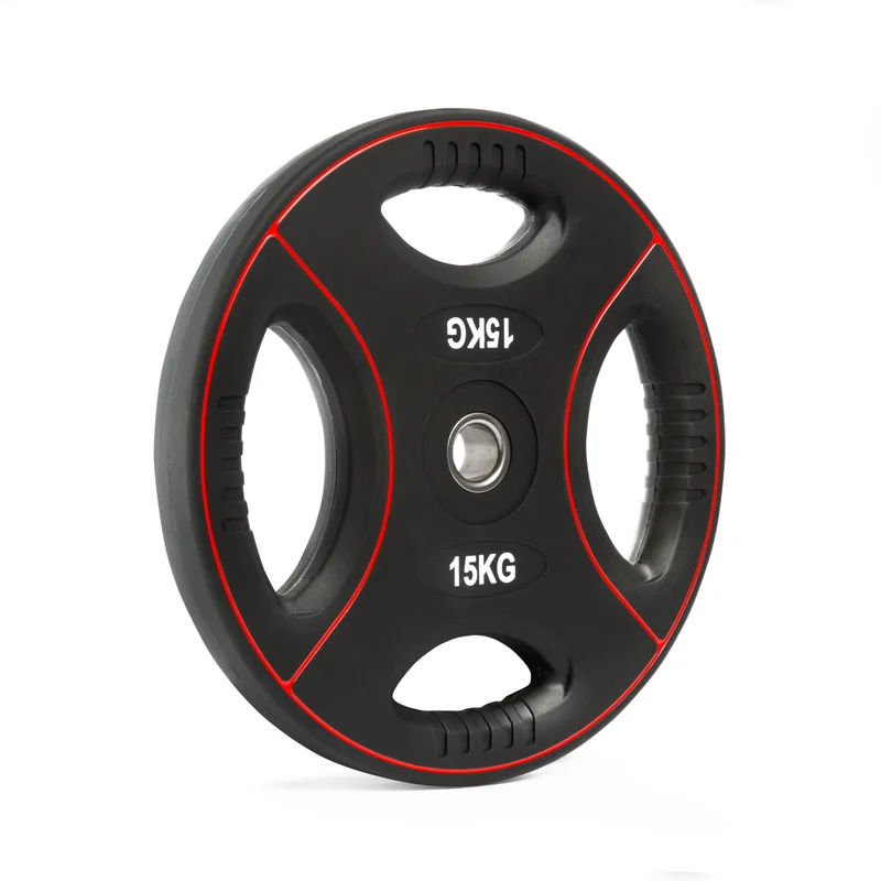 Polyurethan 4-Grip Hantelscheiben 30 mm