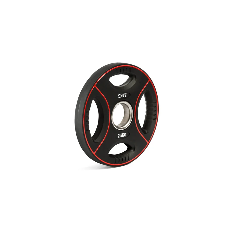 Polyurethan 4 Grip Hantelscheiben 50 mm - 1,25 kg bis 25 kg