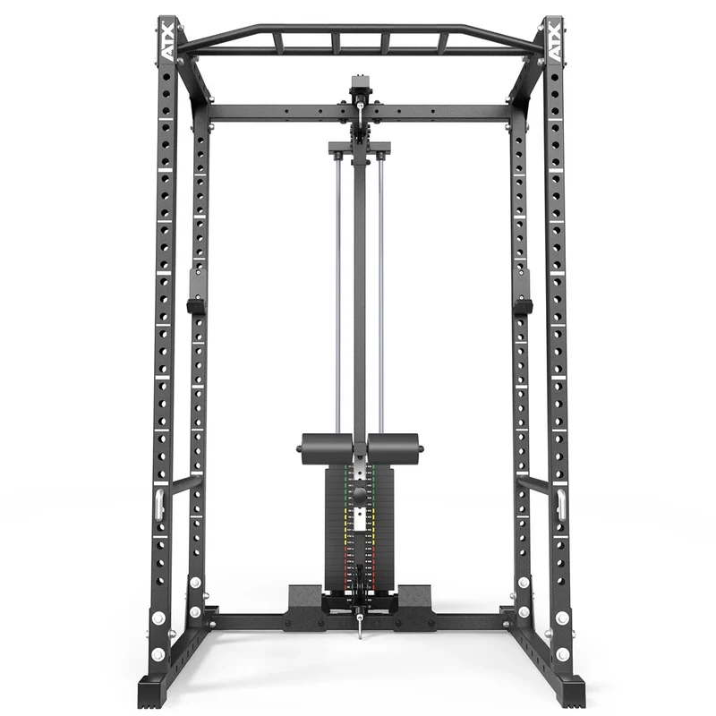 ATX® Power Rack PRX-510-XS mit Latzug 100 kg Steckgewichte - Höhe 198 cm