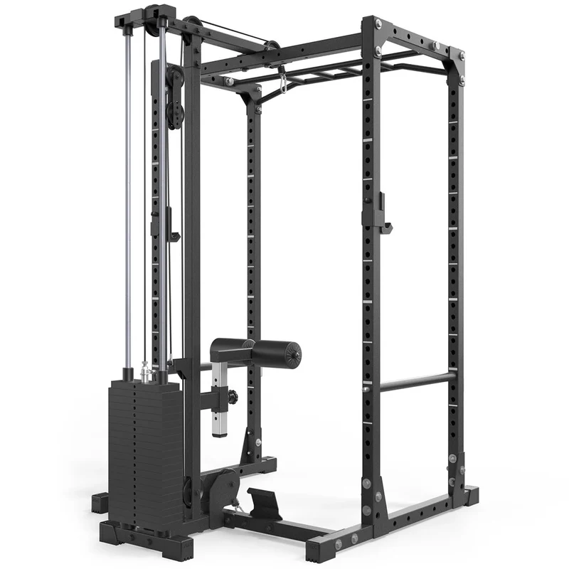 ATX® Power Rack PRX-510-XS mit Latzug 100 kg Steckgewichte - Höhe 198 cm