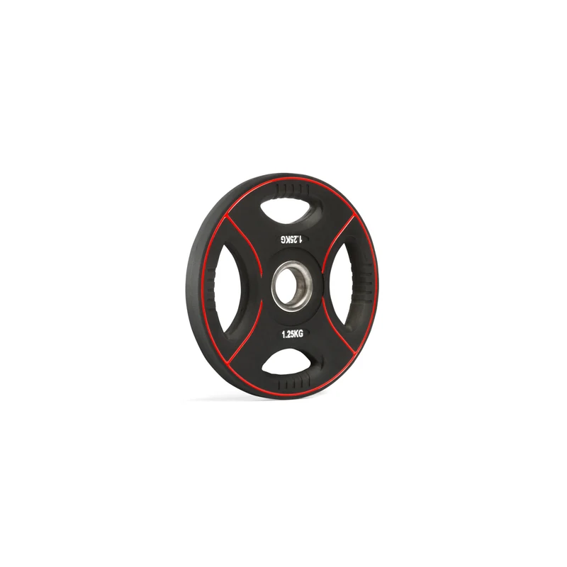 Vorteilspaket Polyurethan 4-Grip Hantelscheiben 30 mm – 125 kg