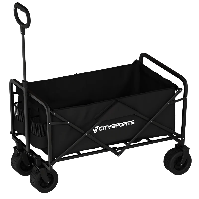 CITYSPORTS TC02 Bollerwagen faltbar – Oxford-Gewebe, wasserfest