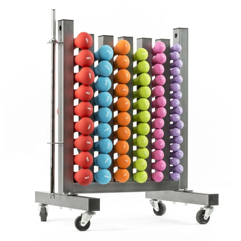 Aerobic Hantel Rack - für bis zu 60 Trainingshanteln