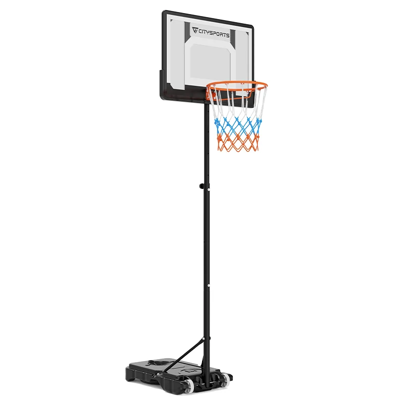 CITYSPORTS QJ1 Basketballkorb für Kinder – höhenverstellbar, bruchsicheres Board
