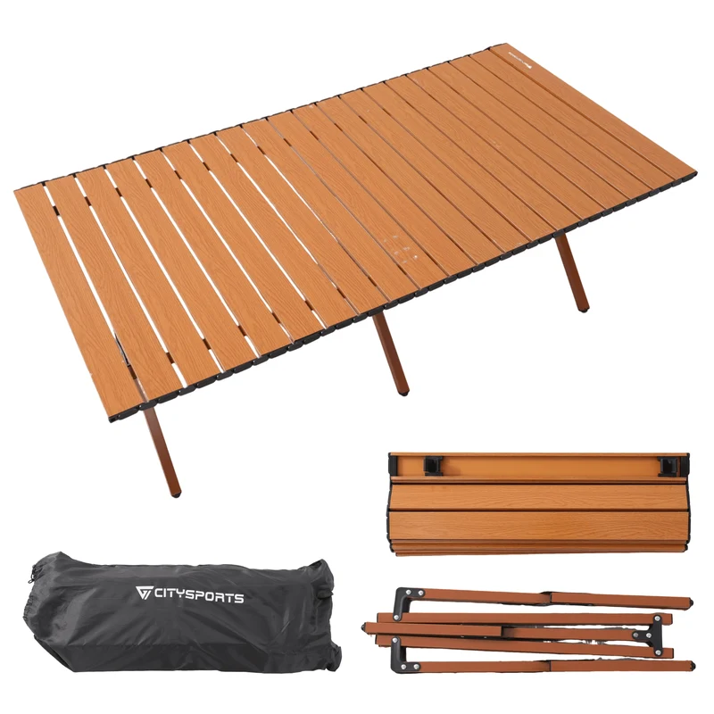 CITYSPORTS Campingtisch klappbar – leicht und tragbar