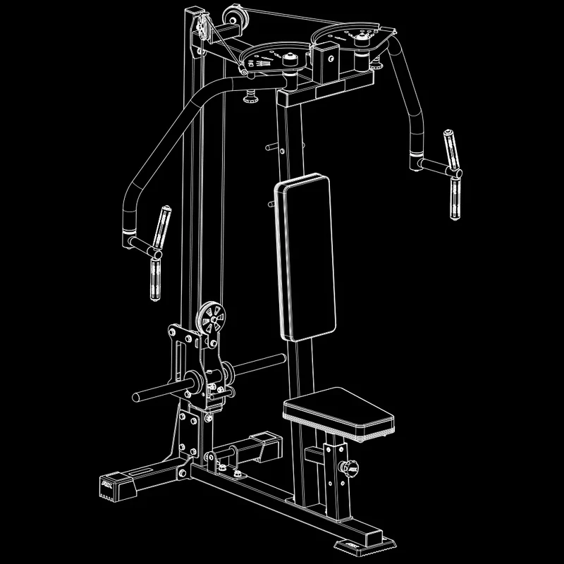 ATX® Butterfly Machine - Reverse 3025